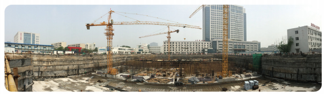 東營人民醫院樁錨支護(2012年)