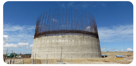 巴西PAMPA SUL1×345MW燃煤發電廠煙囪裂縫鑒定